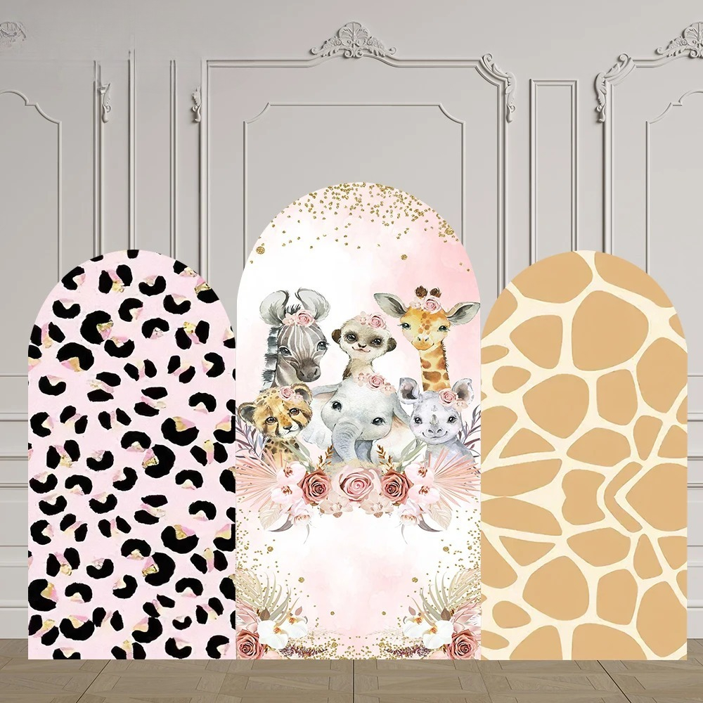 Photography Zoo - Arch Photography Background Happy Birthday Cake