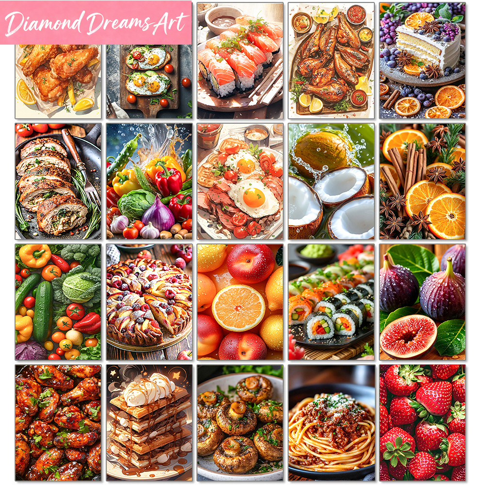 Photography Food - Fruit Diamond Painting Delicious Food Picture