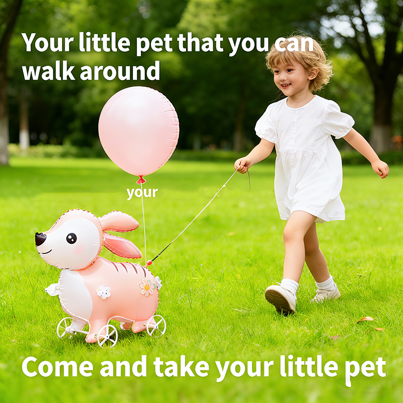Photography Zoo - 10Pcs Assembly Standing Zoo Animals Balloons