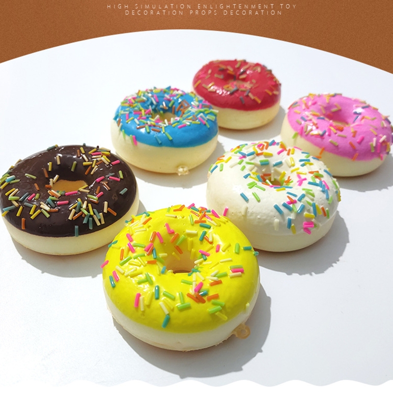 Photography Food - Artificial Donut Mini Squishy Novelty Toy