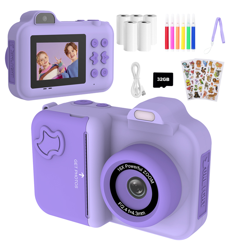 Photography And Videography - Children Digital Camera Instant Print for