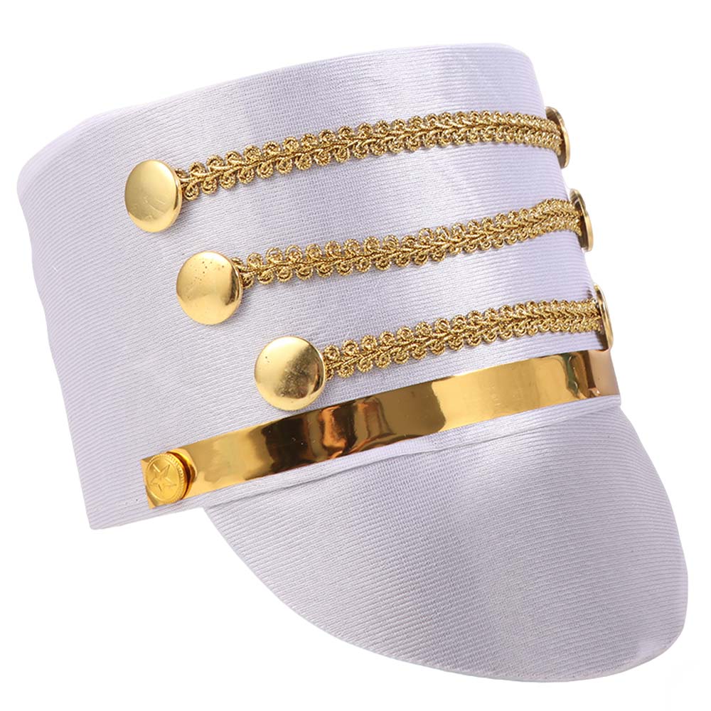 Photography Major - Hat-nutcrackers Marching Band Hat Gold Trim