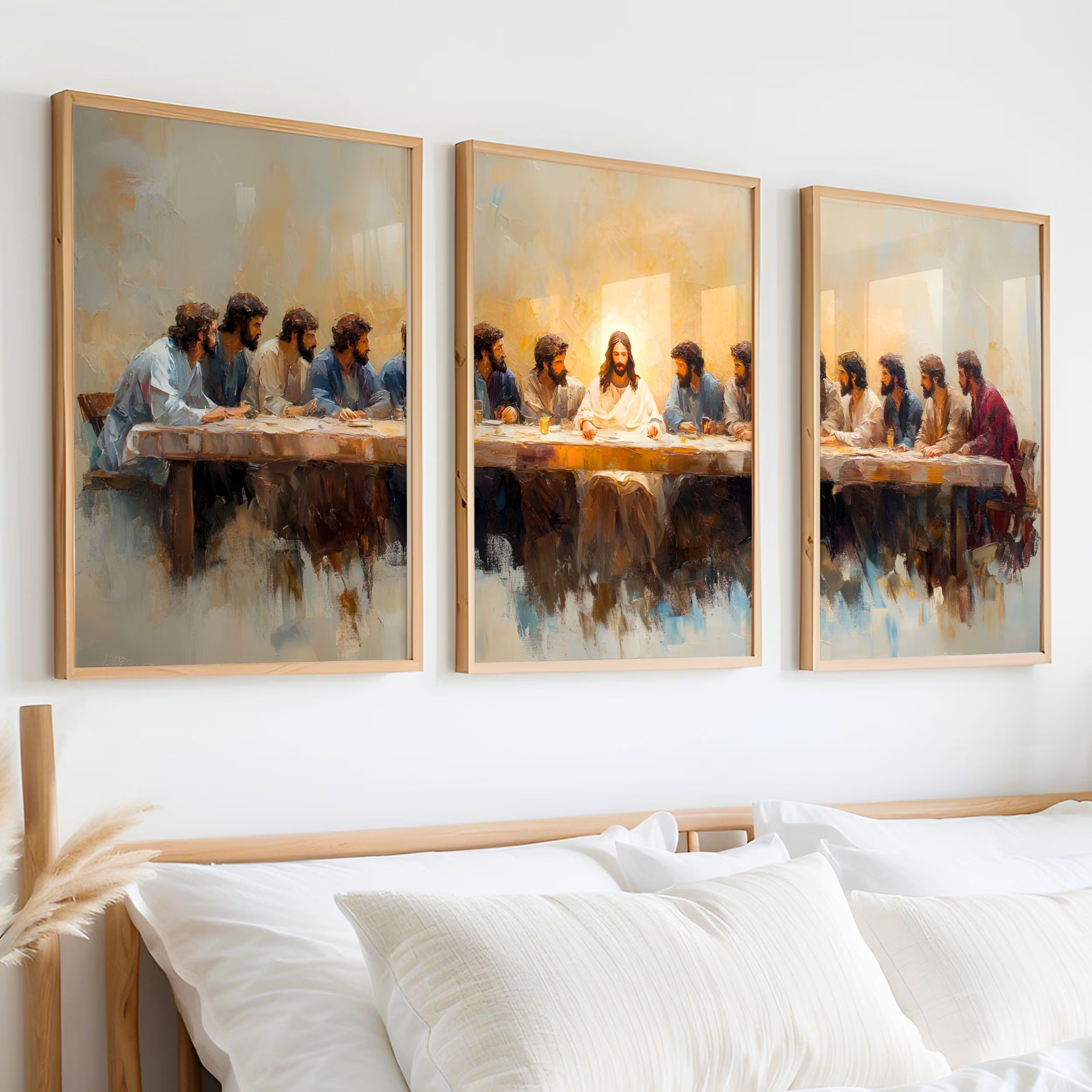 Photography Course - 3pcs/set The Last Supper Wall Art