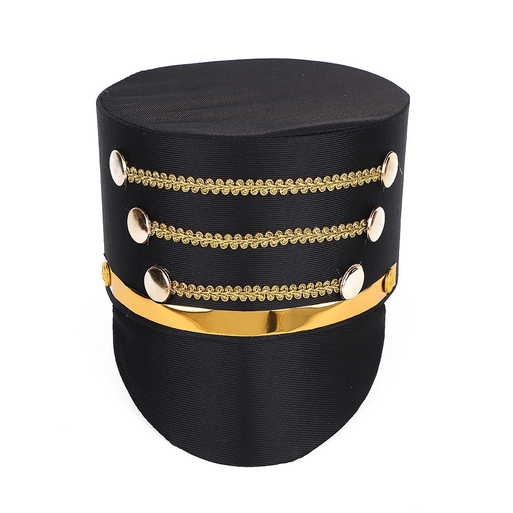 Photography Major - Hat-nutcrackers Marching Band Hat Gold Trim