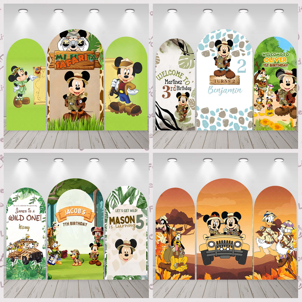 Photography Zoo - Wild Jungle Zoo Mickey Minnie Arched