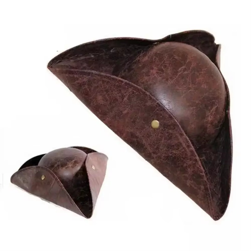 Faux Leather Pirate Hat Brown  - đánh giá và giá Photography Of A Man