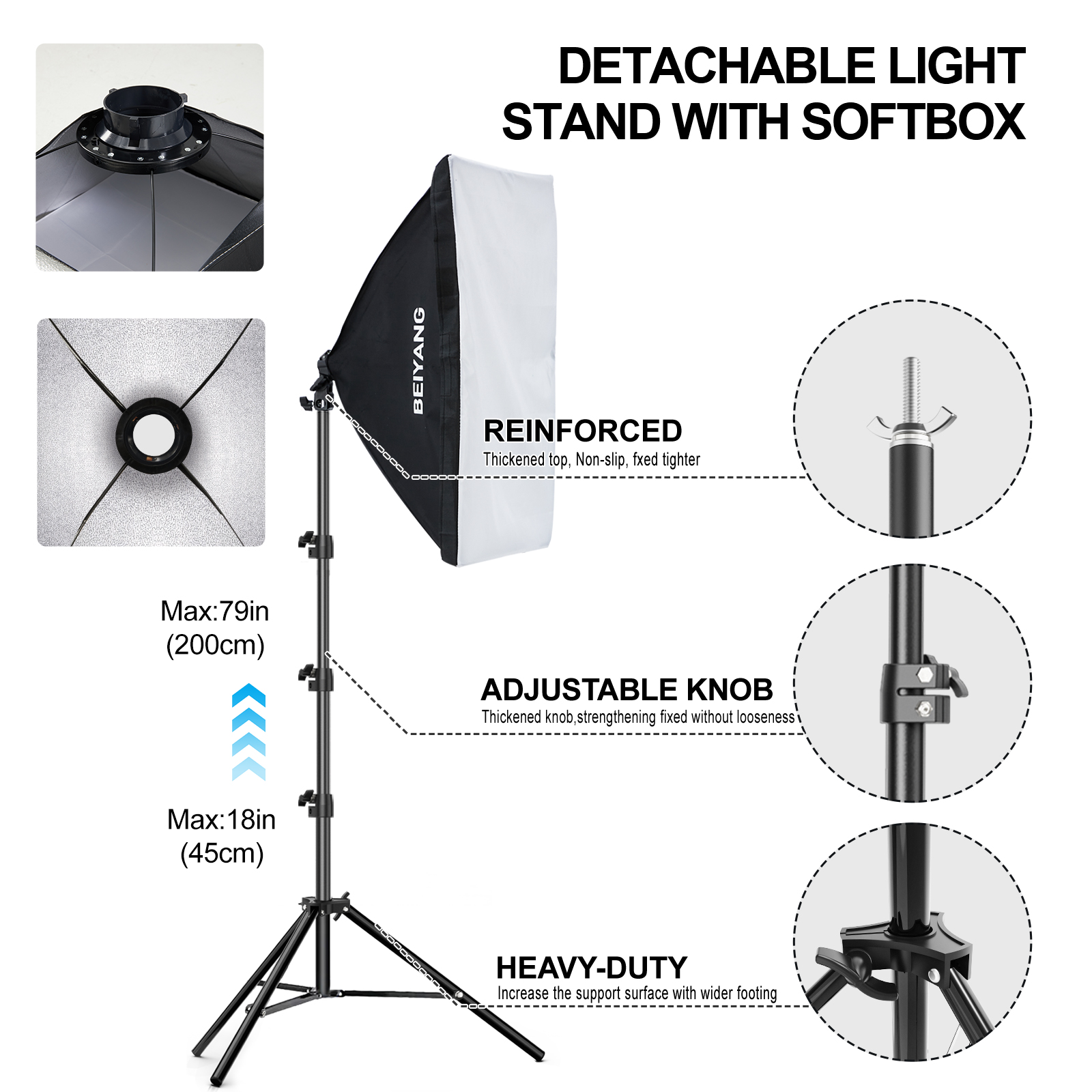Adjustable Photography Backdro - đánh giá và giá Backdrop Stand Kit