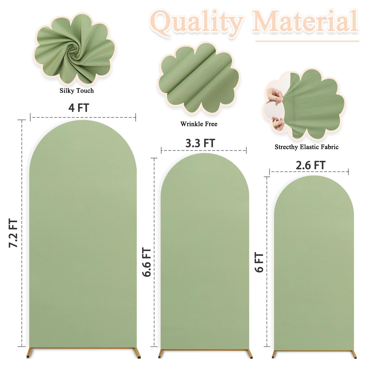 Wedding Arch Cover Set of 3 Sp - đánh giá và giá Backdrop Stand Kit