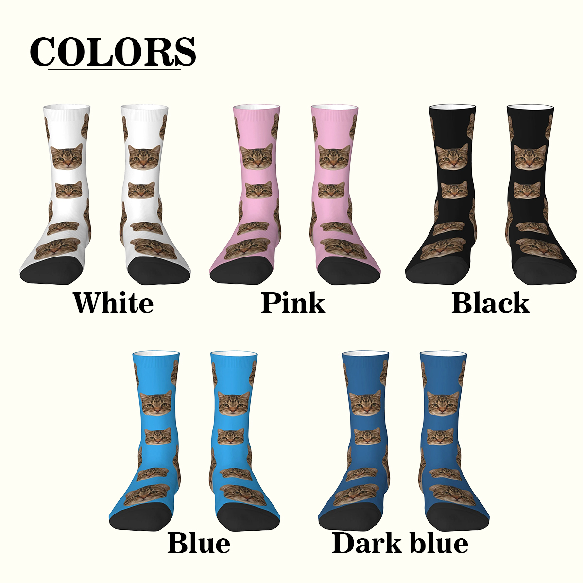 Customized face-shaped socks   - đánh giá và giá Photography Style