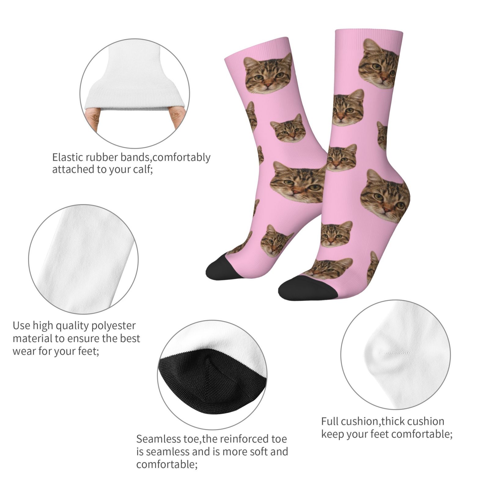 Customized face-shaped socks   - đánh giá và giá Photography Style