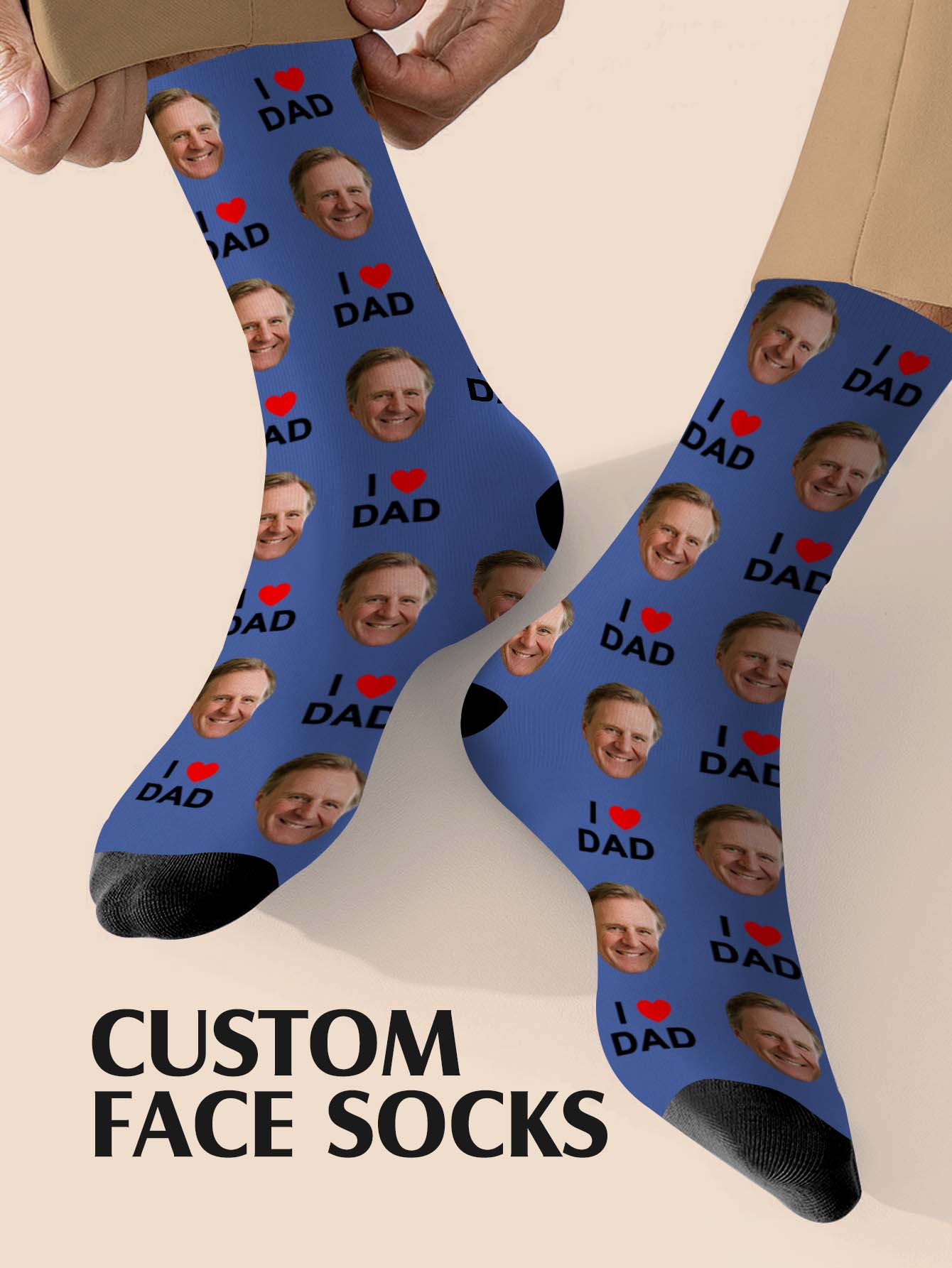 Custom Father Day Socks Custom - đánh giá và giá Photography Style