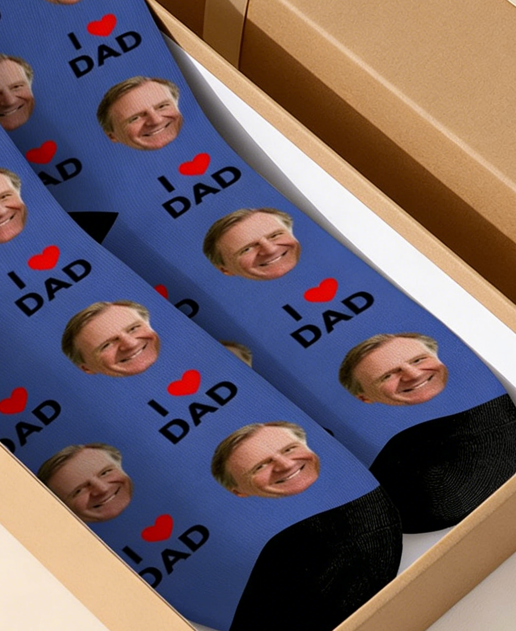Custom Father Day Socks Custom - đánh giá và giá Photography Style