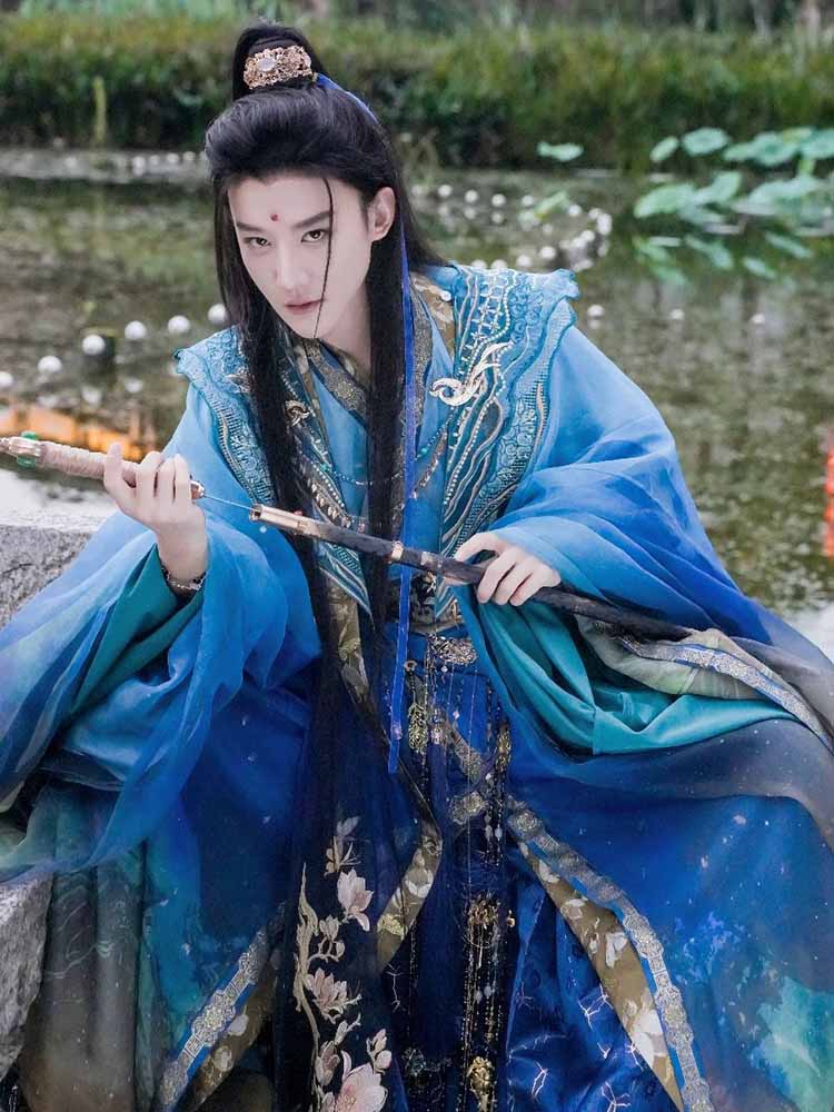 Luxury Chinese Hanfu Men Ancie - đánh giá và giá Photography Of A Man