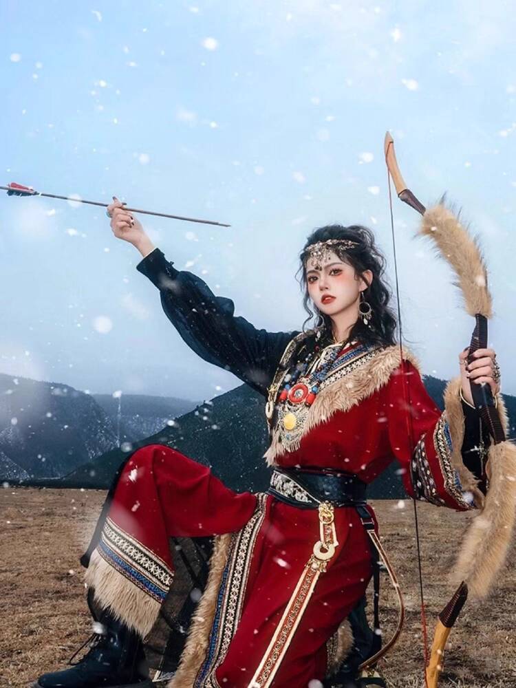 New Tibetan robe Tibet brigade - đánh giá và giá Photography Style