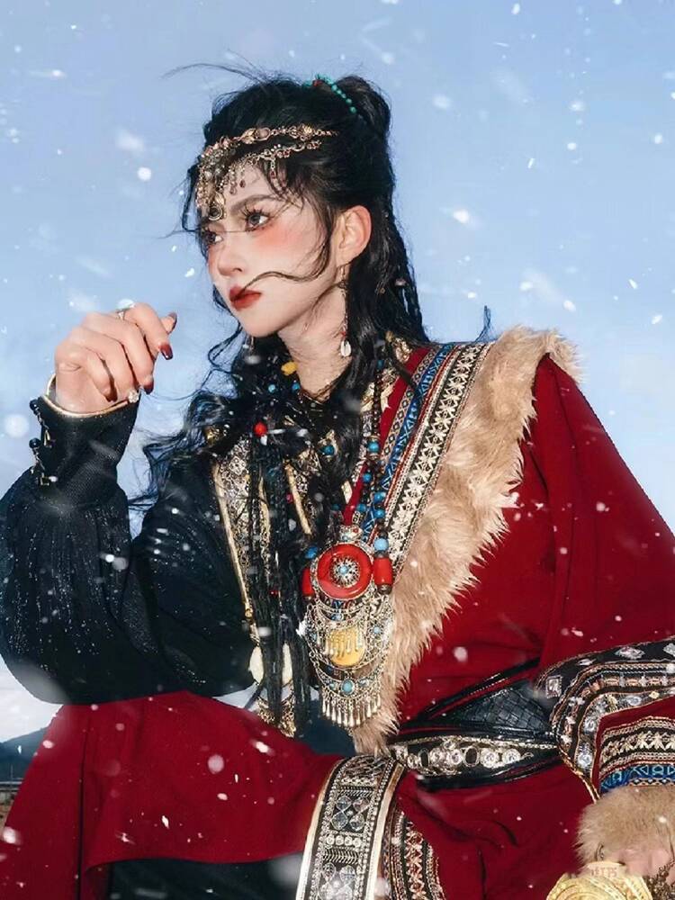 New Tibetan robe Tibet brigade - đánh giá và giá Photography Style