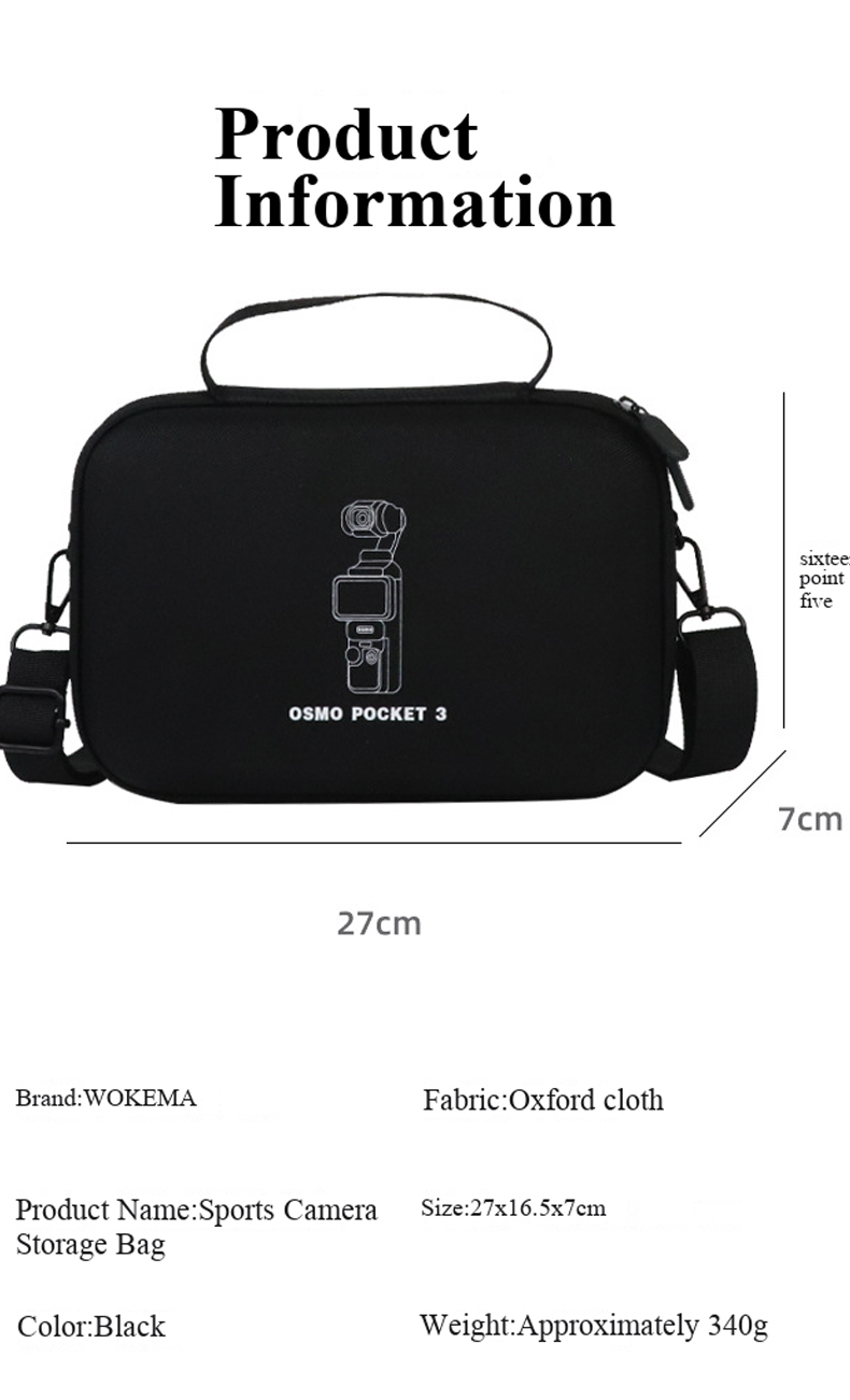 Storage Bag For DJI Osmo Pocke - đánh giá và giá Camera Bag Waterproof