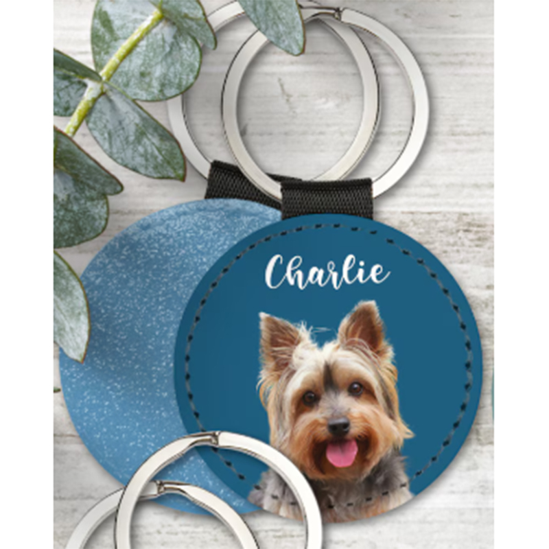 Custom Pet Photo Keychain Pers - đánh giá và giá Photography Style