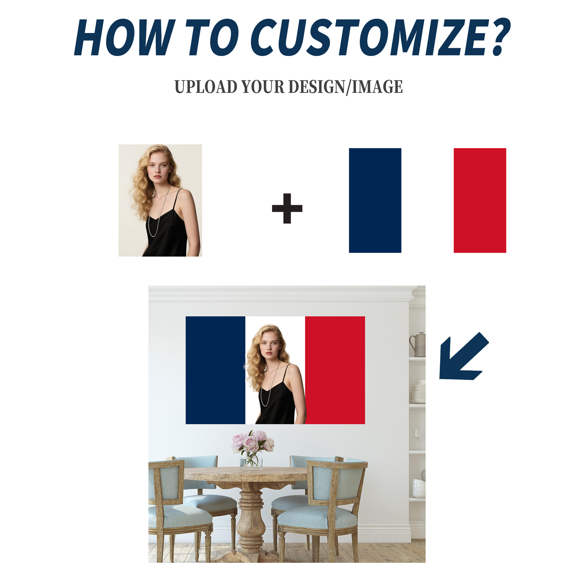 1pc 2D FLAT Personalize France - đánh giá và giá Photography Style
