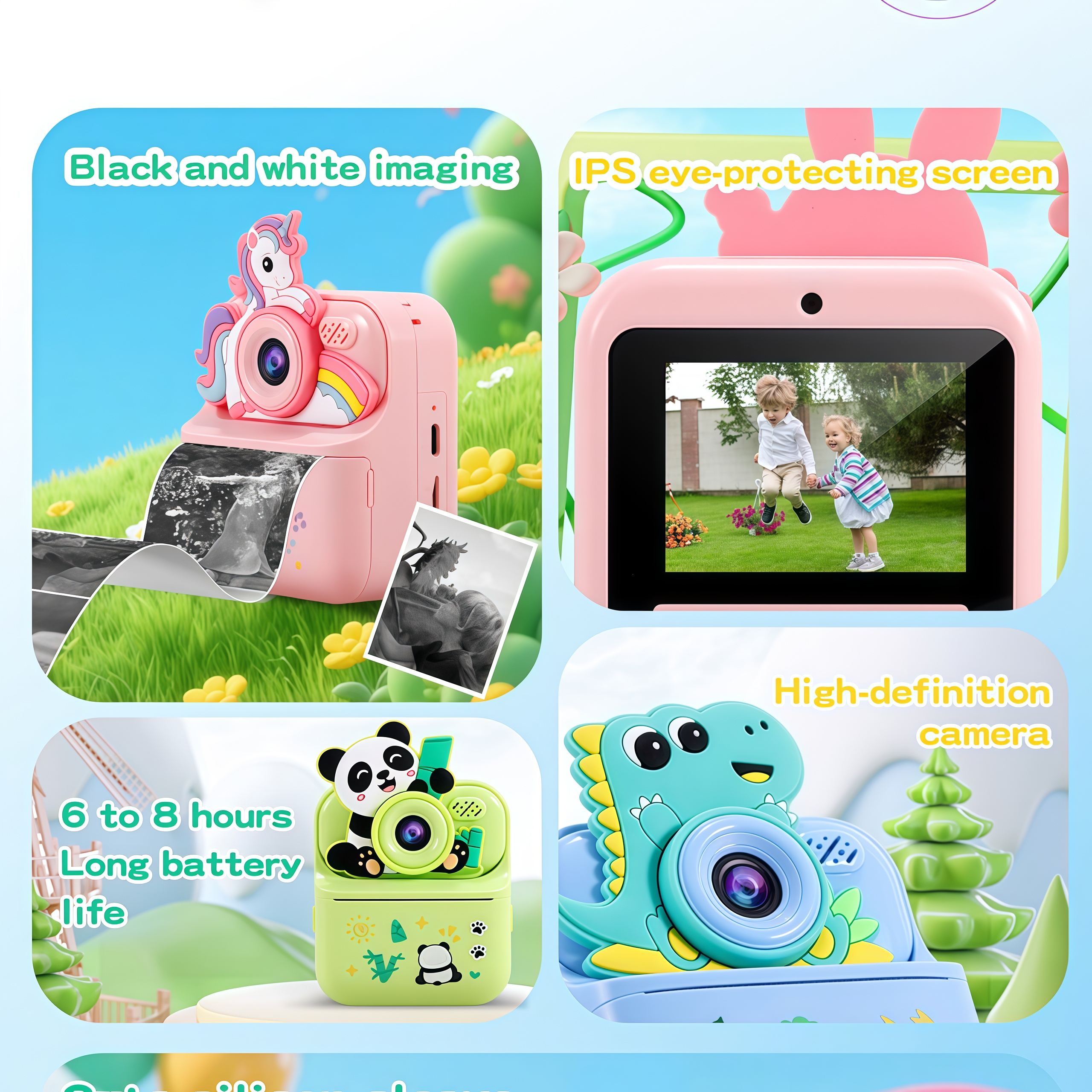 Children's Panda Print Camera  - đánh giá và giá Photography And Videography