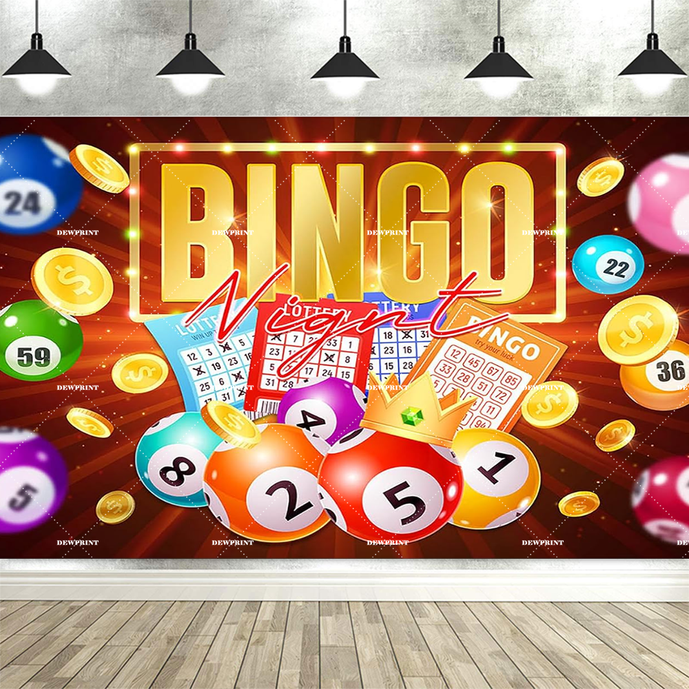 Colorful Bingo Night Backdrop  - đánh giá và giá Photography Contest