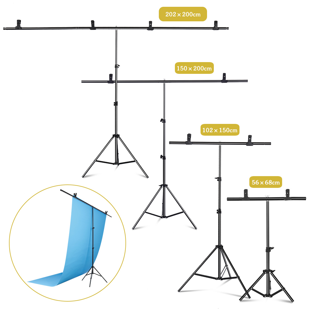 Photography Photo Studio T-Sha - đánh giá và giá Backdrop Stand Kit