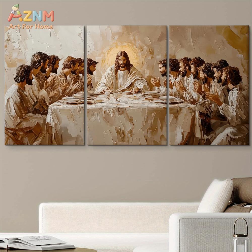 3PCS The Last Supper Abstract  - đánh giá và giá Photography Course