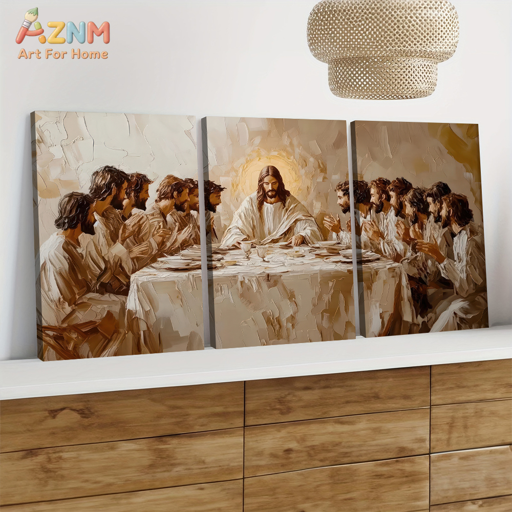 3PCS The Last Supper Abstract  - đánh giá và giá Photography Course