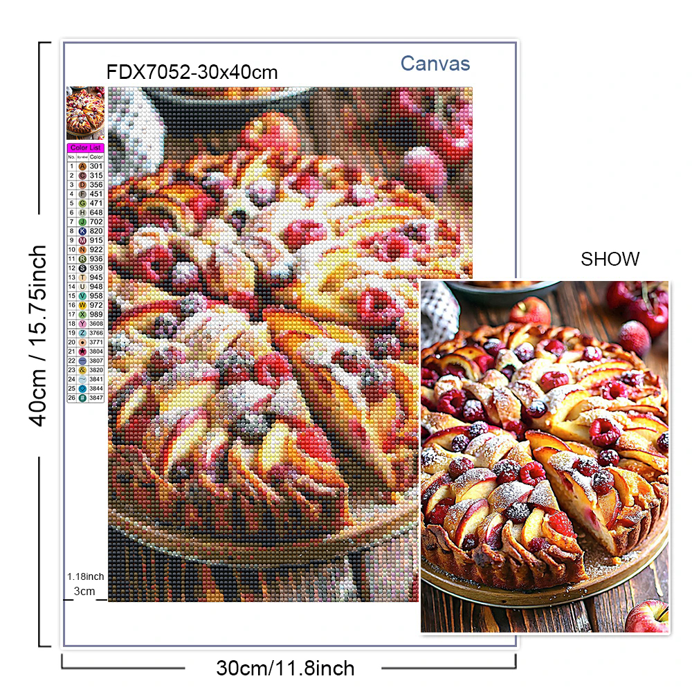 Fruit Diamond Painting Delicio - đánh giá và giá Photography Food