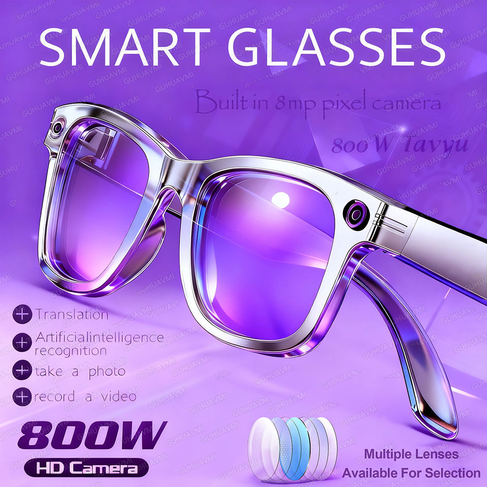 New 8MP Camera Smart Glasses P - đánh giá và giá Photography Of A Man