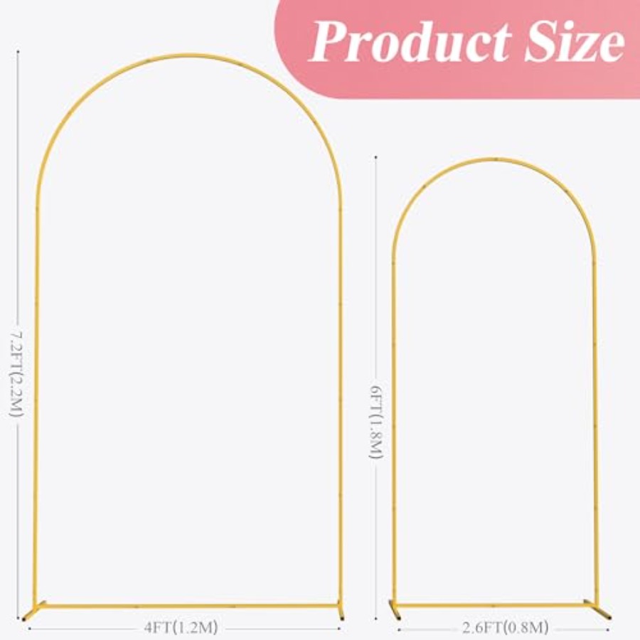 Metal Arch Backdrop Stand Set  - đánh giá và giá Backdrop Stand Kit
