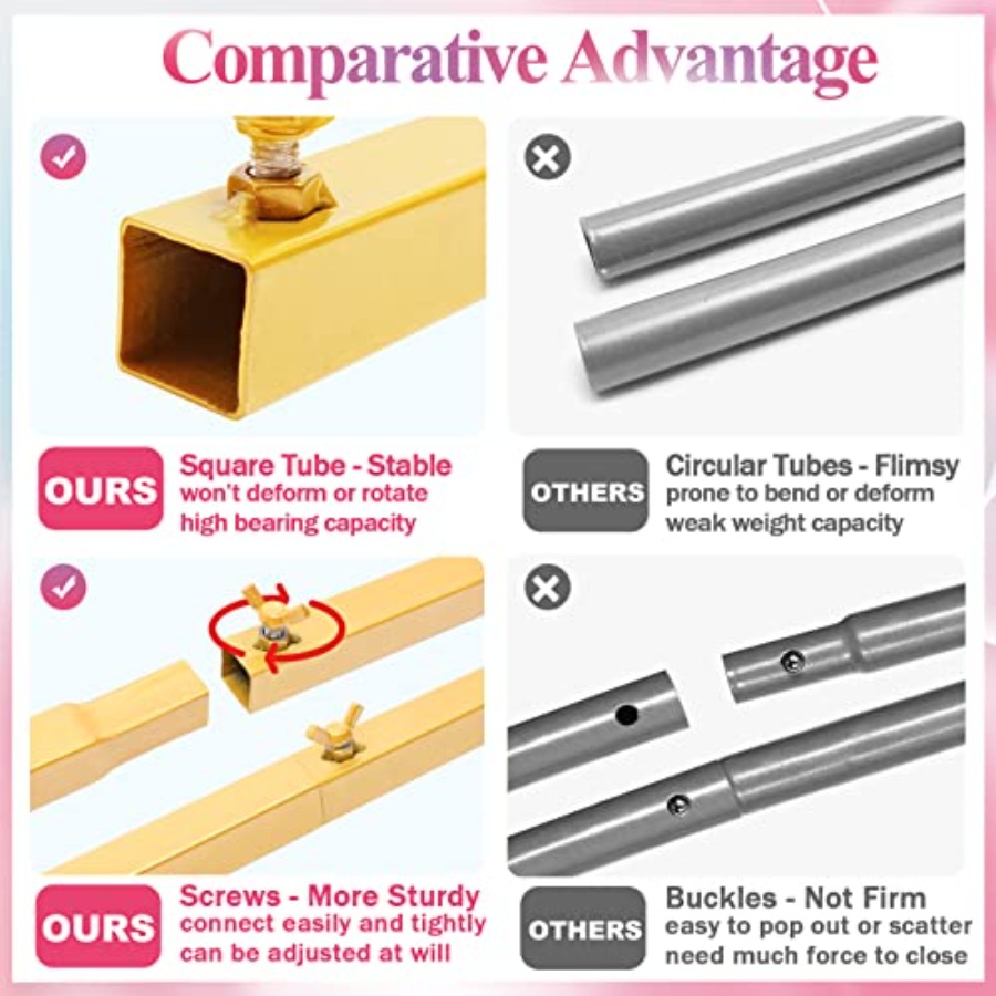Metal Arch Backdrop Stand Set  - đánh giá và giá Backdrop Stand Kit