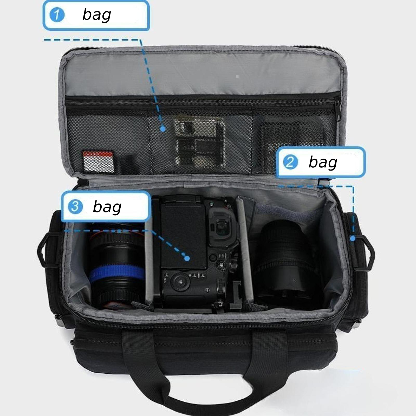 Professional Camera Bag for Ni - đánh giá và giá Camera Bag Waterproof