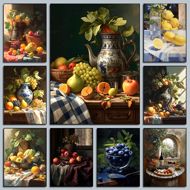 Vintage Kitchen Fruits Still L - đánh giá và giá Photography Food
