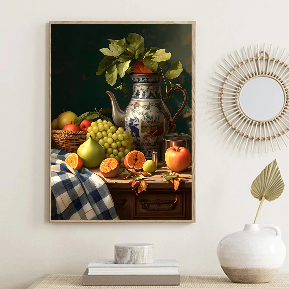 Vintage Kitchen Fruits Still L - đánh giá và giá Photography Food
