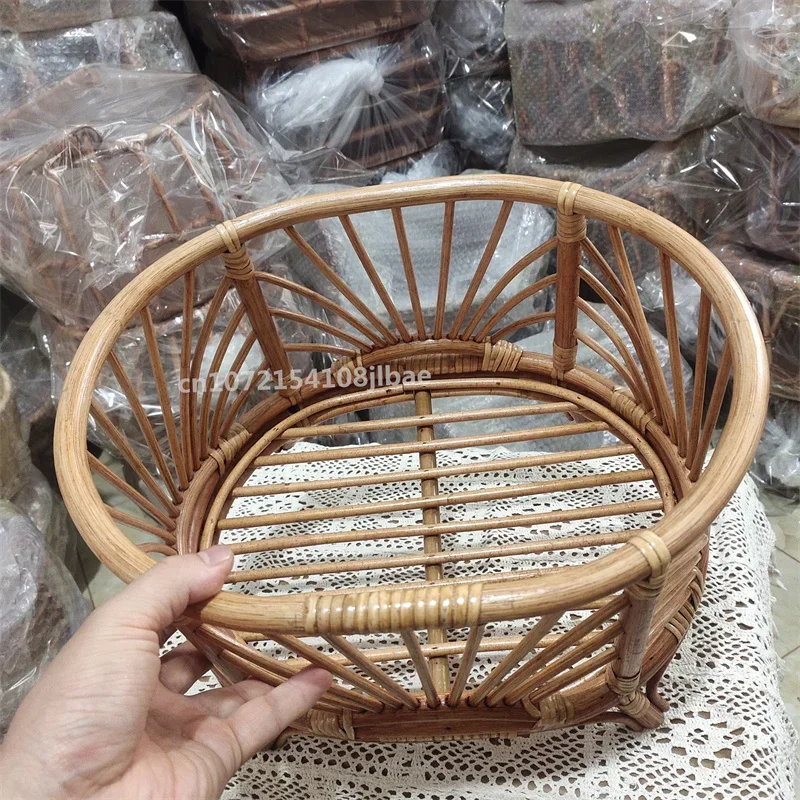 Retro Rattan Basket Chair Newb - đánh giá và giá Photography Class