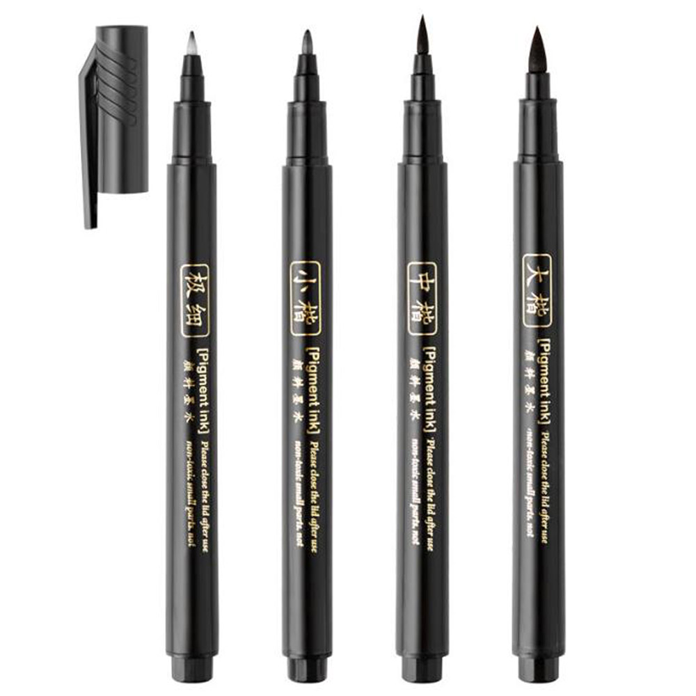 4pc Brush Pen Calligraphy Pen  - đánh giá và giá Photography Course