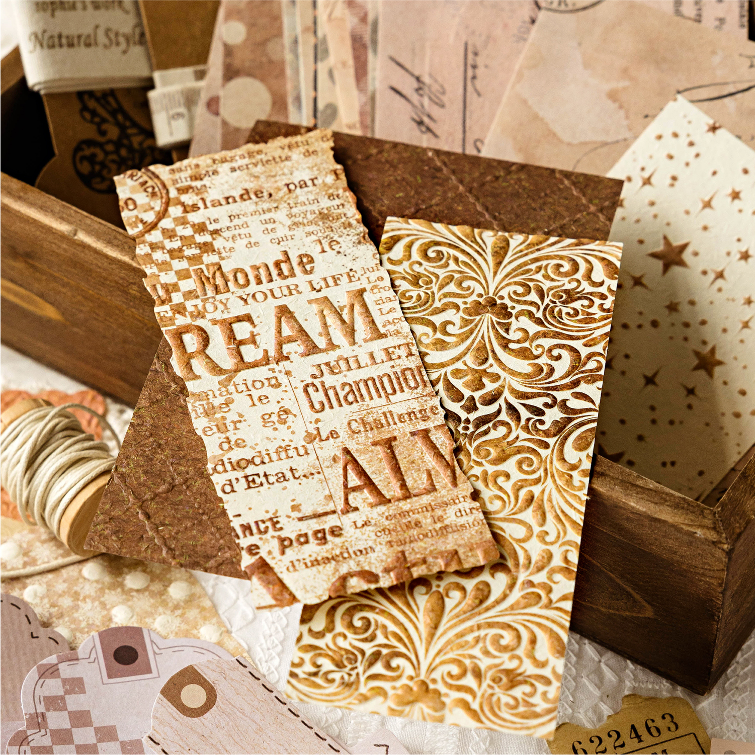 JIANQI 37pcs Vintage Decor Scr - đánh giá và giá Photography Journal