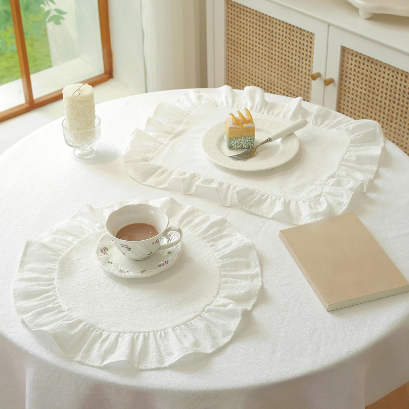 Minimalist Stripe Ruffle Place - đánh giá và giá Photography Food