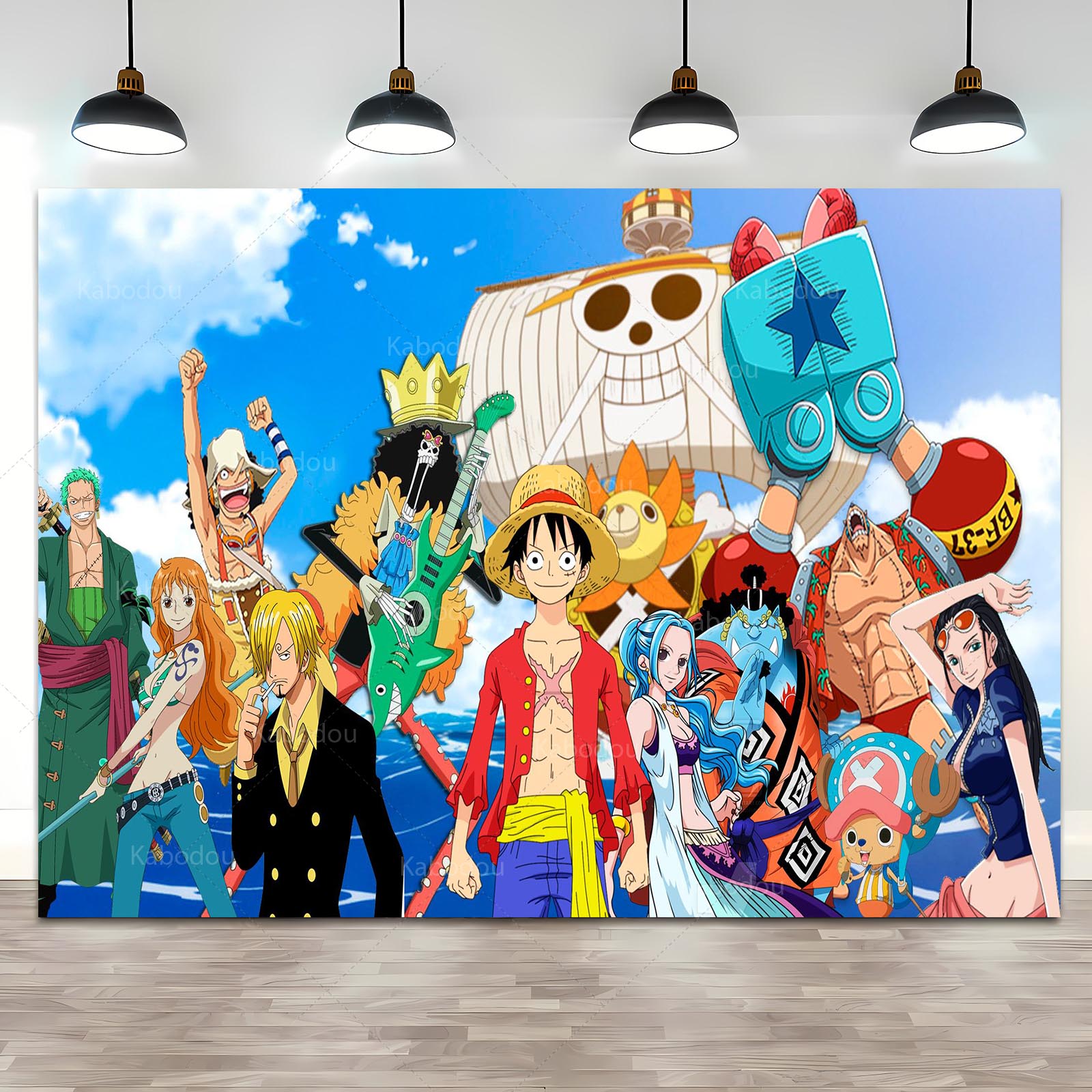 Anime One Piece Luffy Backdrop - đánh giá và giá Photography Class