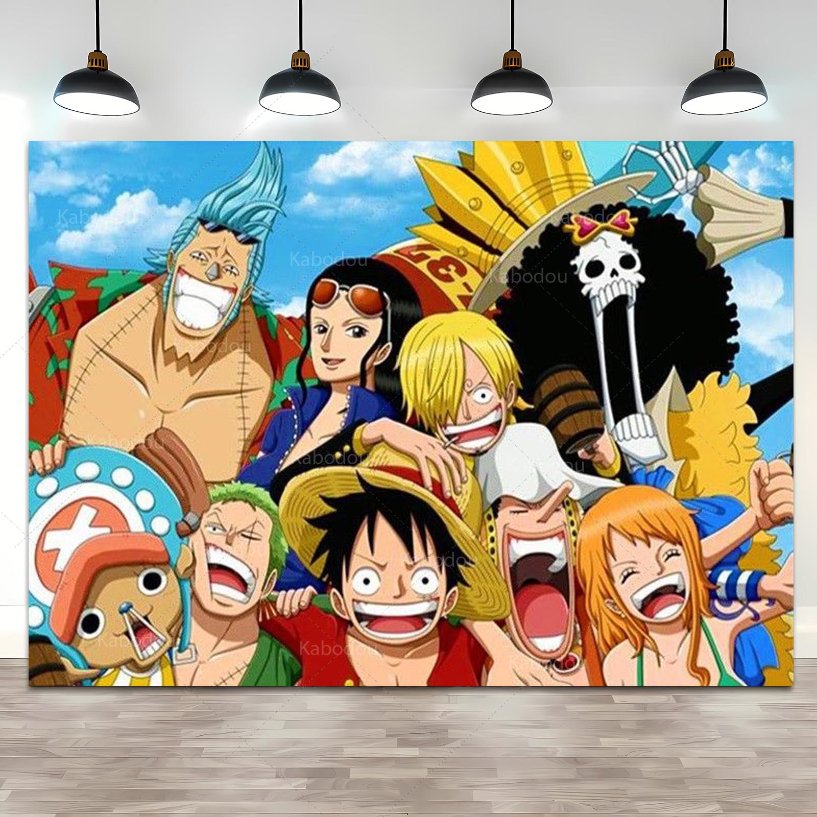 Anime One Piece Luffy Backdrop - đánh giá và giá Photography Class