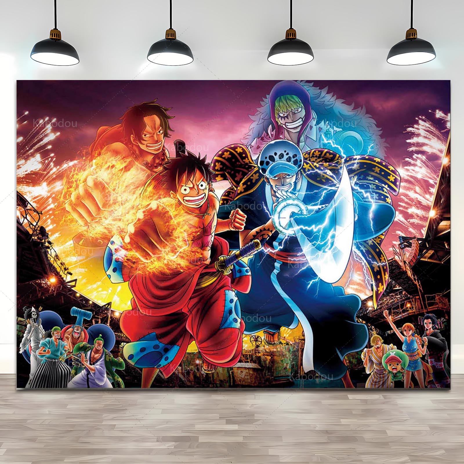 Anime One Piece Luffy Backdrop - đánh giá và giá Photography Class