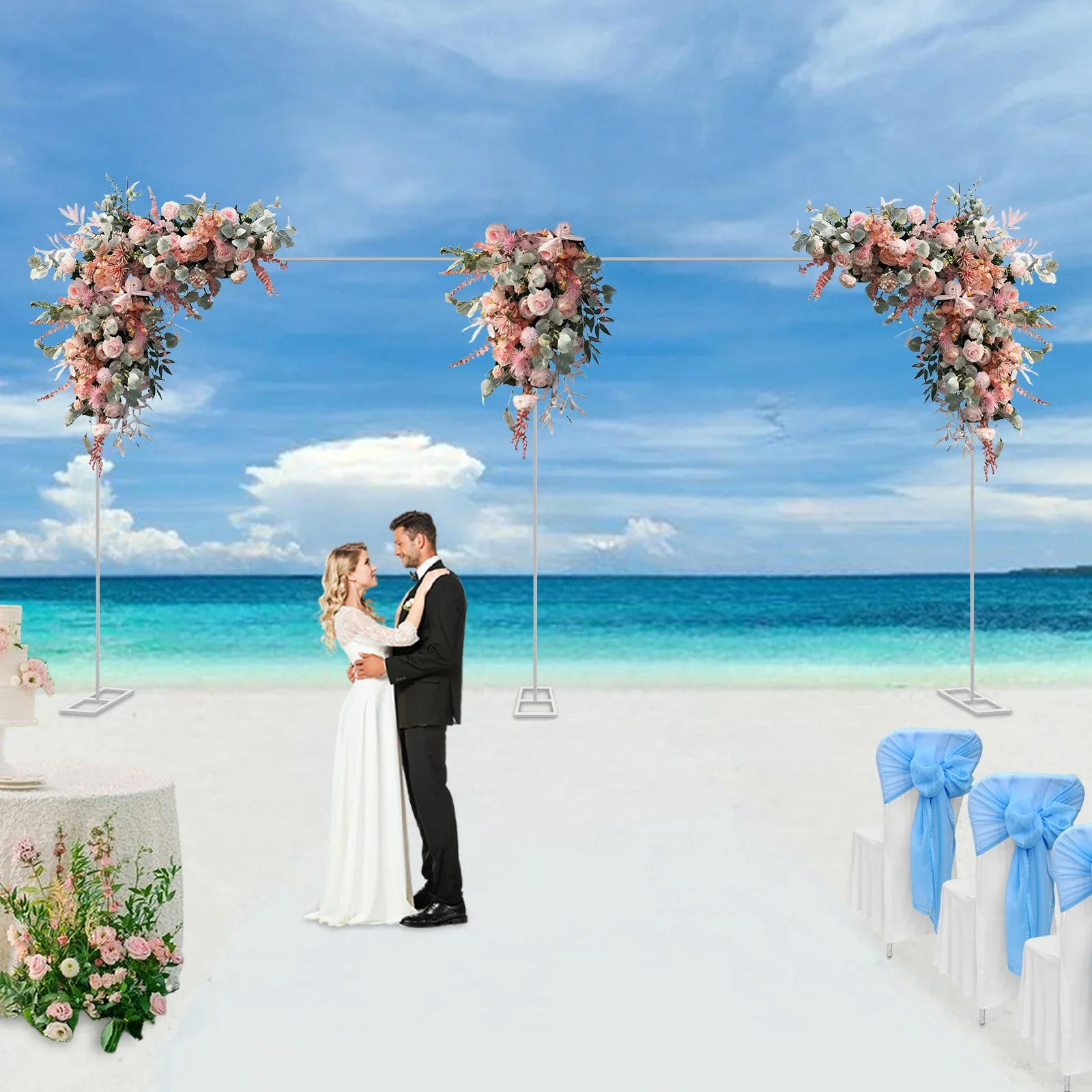 3x6M/10x20Ft Wedding Reception - đánh giá và giá Backdrop Stand Kit