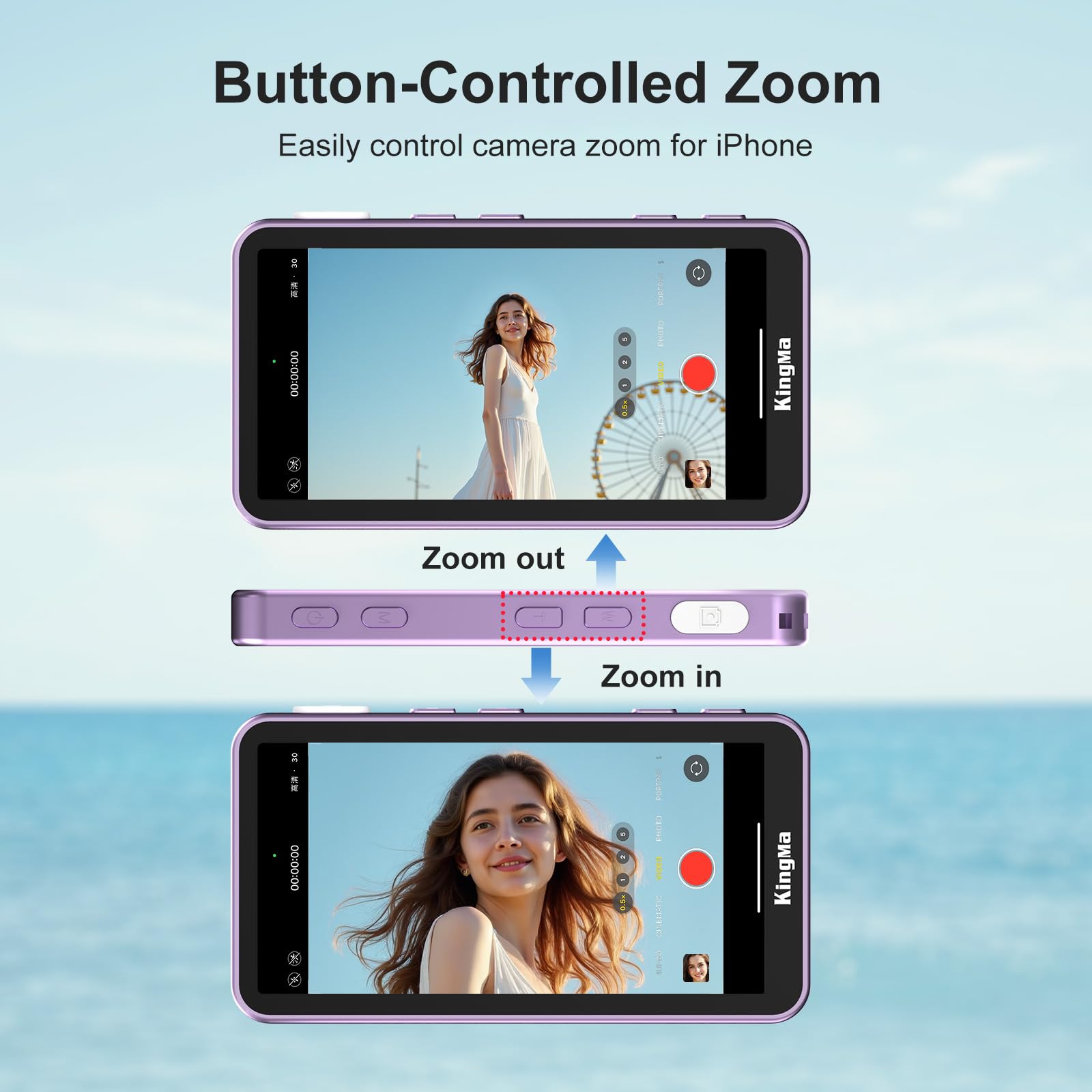 KingMa Magnetic Phone Vlog Sel - đánh giá và giá Photography Equipment