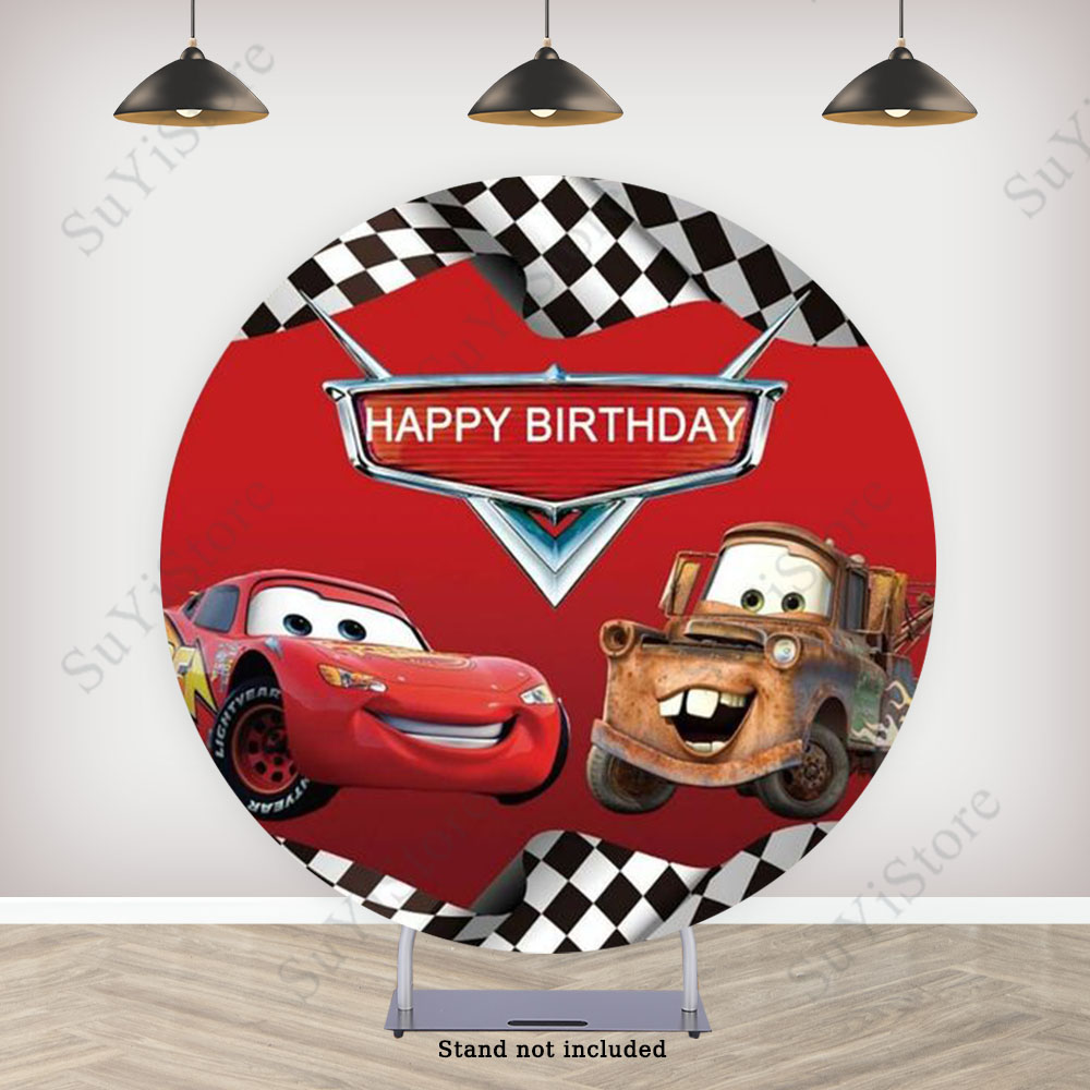Pixar Cars Round Photo Backdro - đánh giá và giá Photography Class
