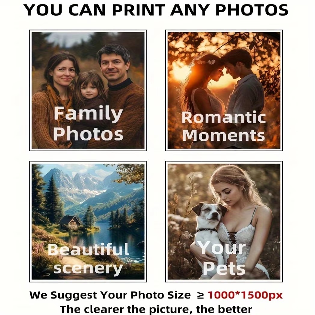 3pcs/set Custom Square Canvas  - đánh giá và giá Photography Style
