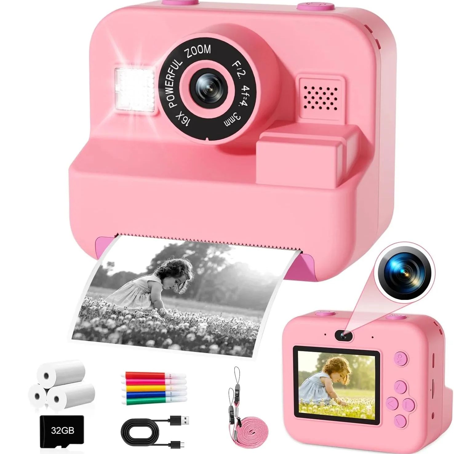 newInstant Print Camera With 3 - đánh giá và giá Photography And Videography