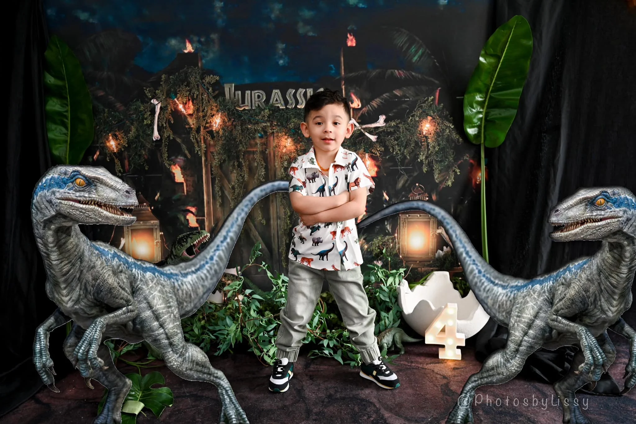 Jungle T-Rex Zoo Backdrops Kid - đánh giá và giá Photography Zoo