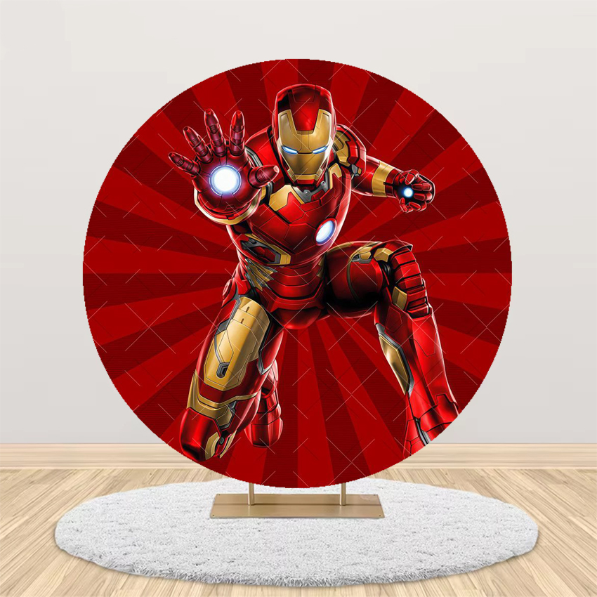 Avengers Theme Round Backdrop  - đánh giá và giá Photography Of A Man