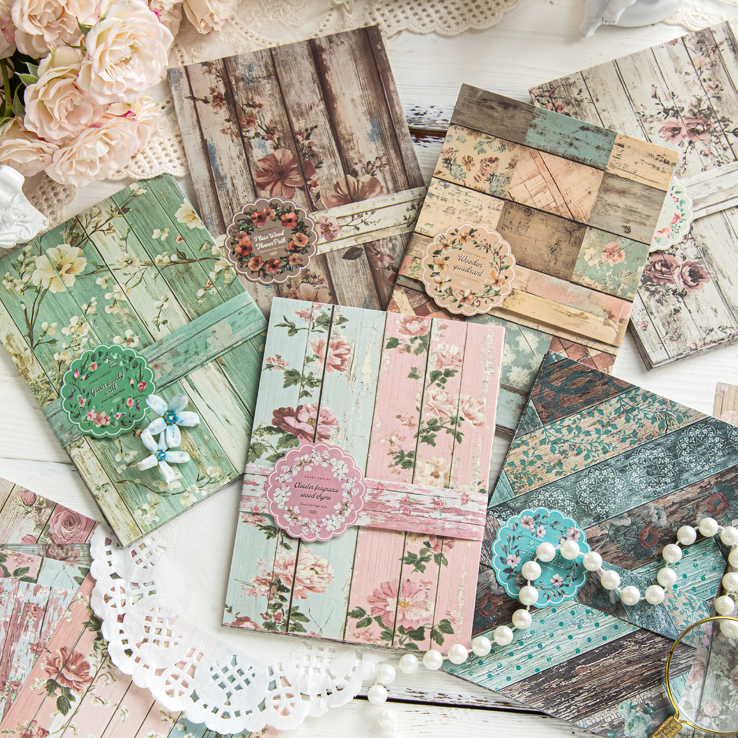 30 sheet Decor Scrapbook Vinta - đánh giá và giá Photography Journal