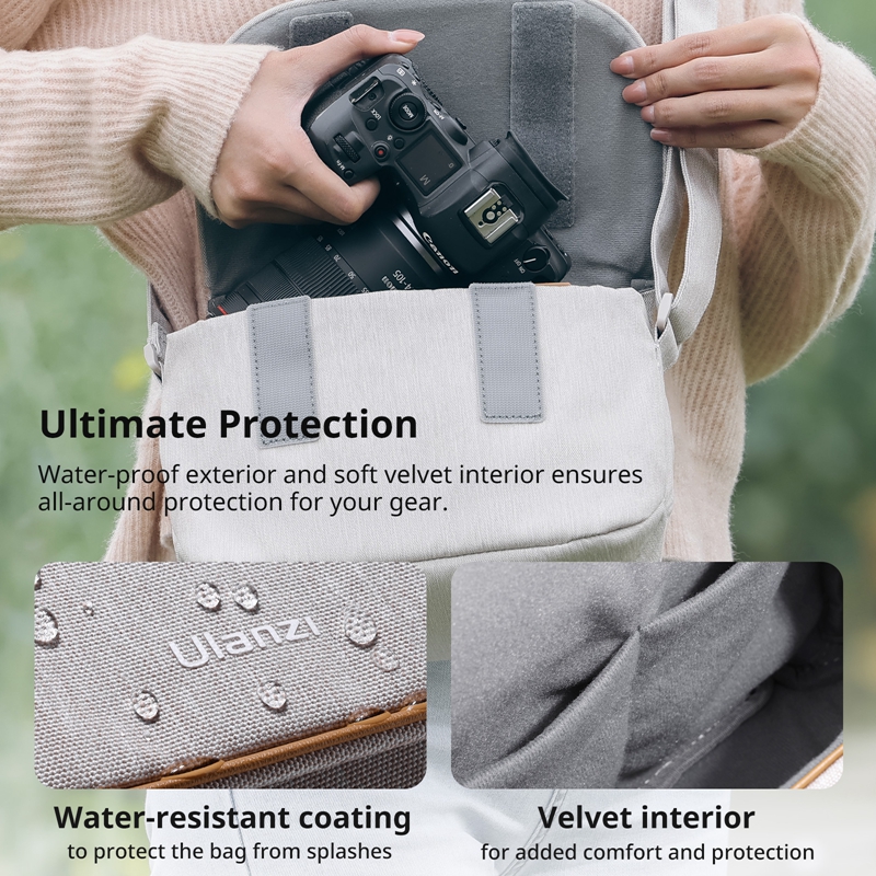 Ulanzi F02 Camera Sling Bag Wa - đánh giá và giá Camera Bag Waterproof